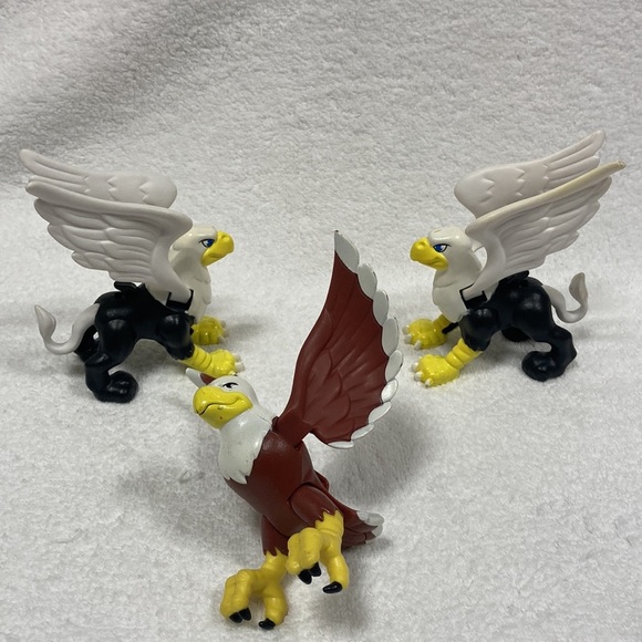 Imaginext Griffin Lion Bird and & Eagle hawk talon castle fisher price - Picture 2 of 4